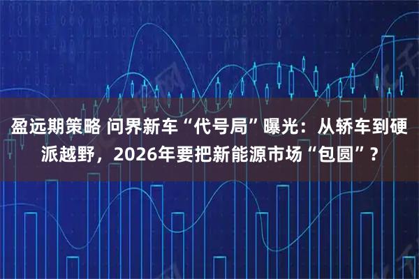 盈远期策略 问界新车“代号局”曝光：从轿车到硬派越野，2026年要把新能源市场“包圆”？
